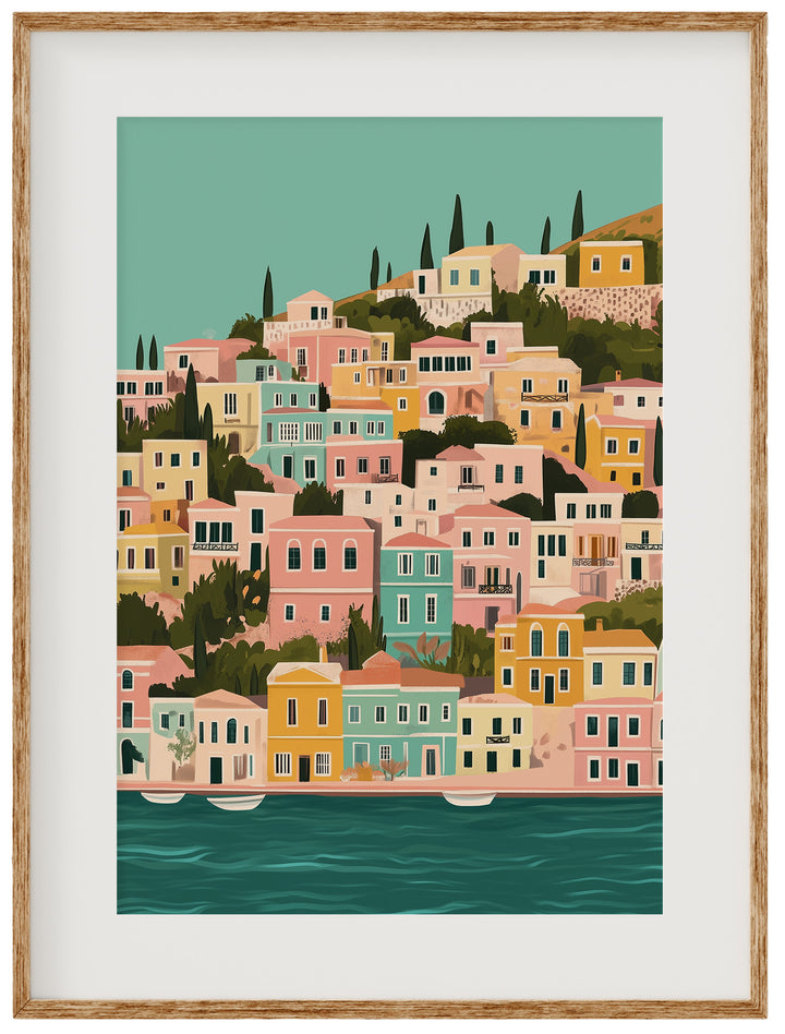 Travel Wall Art - Symi, Greece