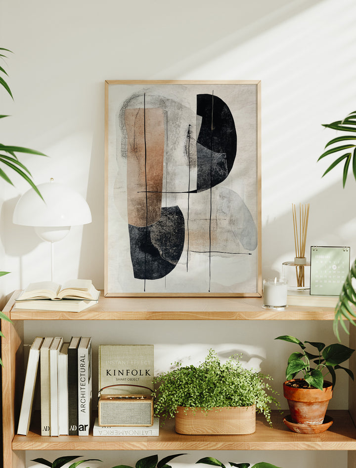 Abstract Wall Art - Neutral Tones