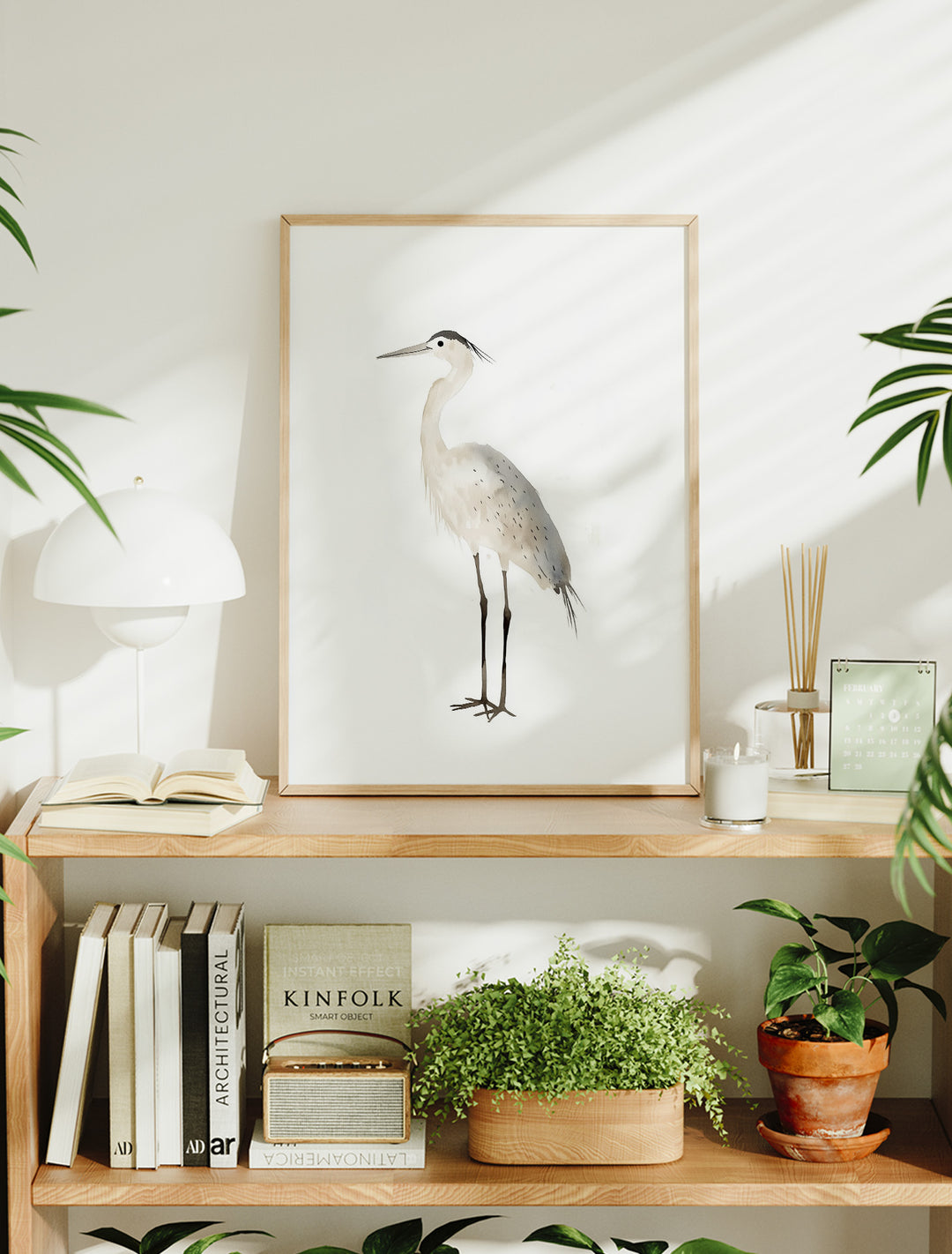 Coastal Wall Art - Heron