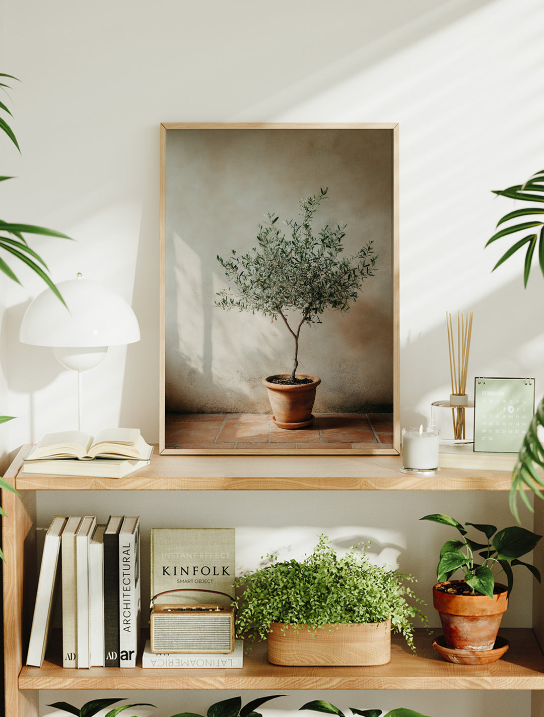 Rustic Wall Art - Olive Tree