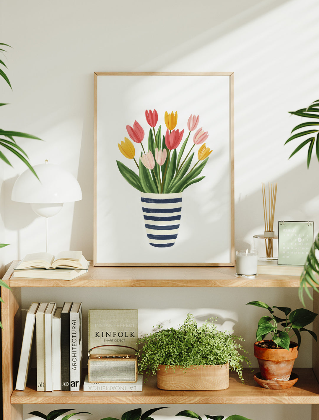 Floral Wall Art - Tulips