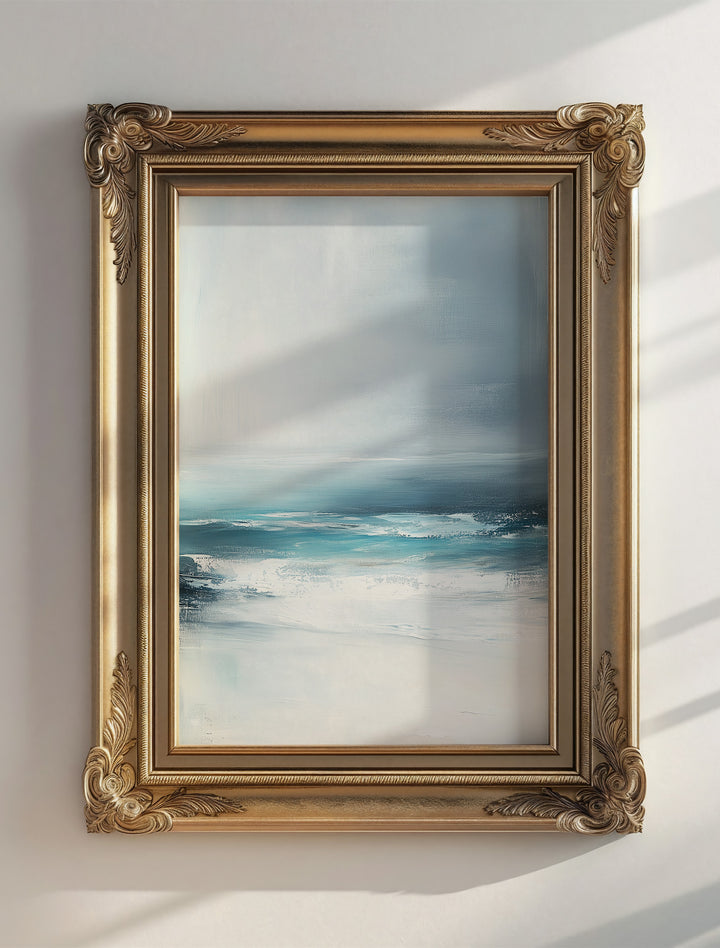 Vintage Wall Art - Abstract Sea 3