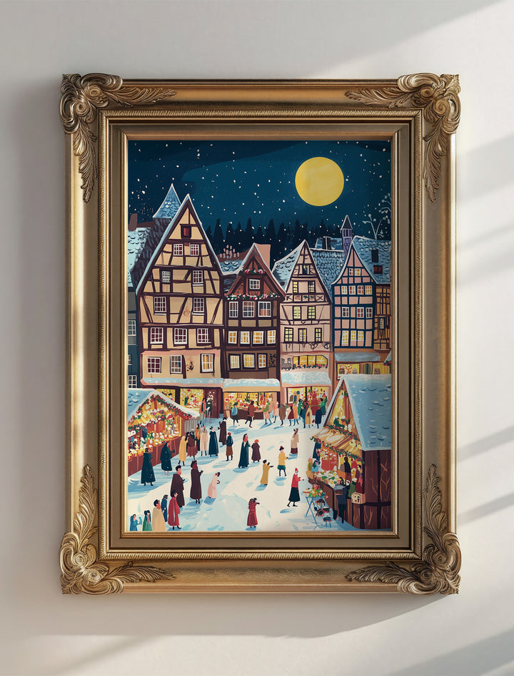 Christmas Poster - Festive Market