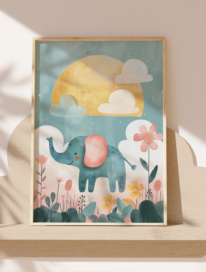 Nursery Prints  - The Elephant