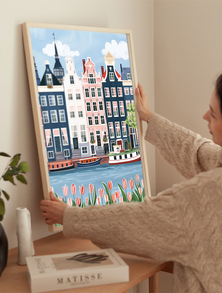 Travel Wall Art - Amsterdam Delight