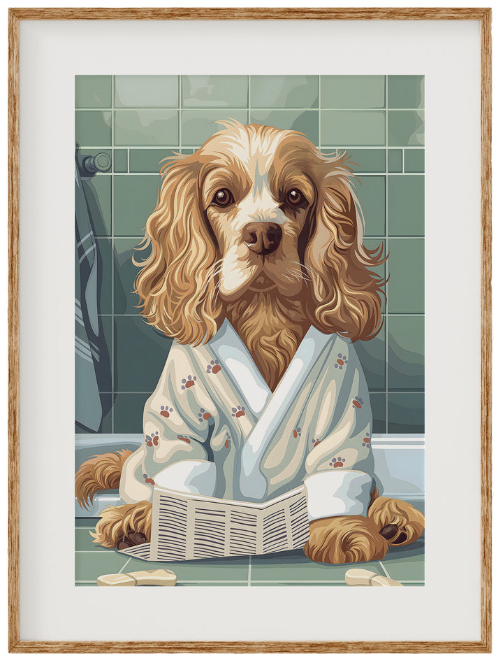 Cocker Spaniel Bathroom