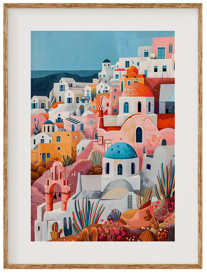 Vibrant Santorini #1