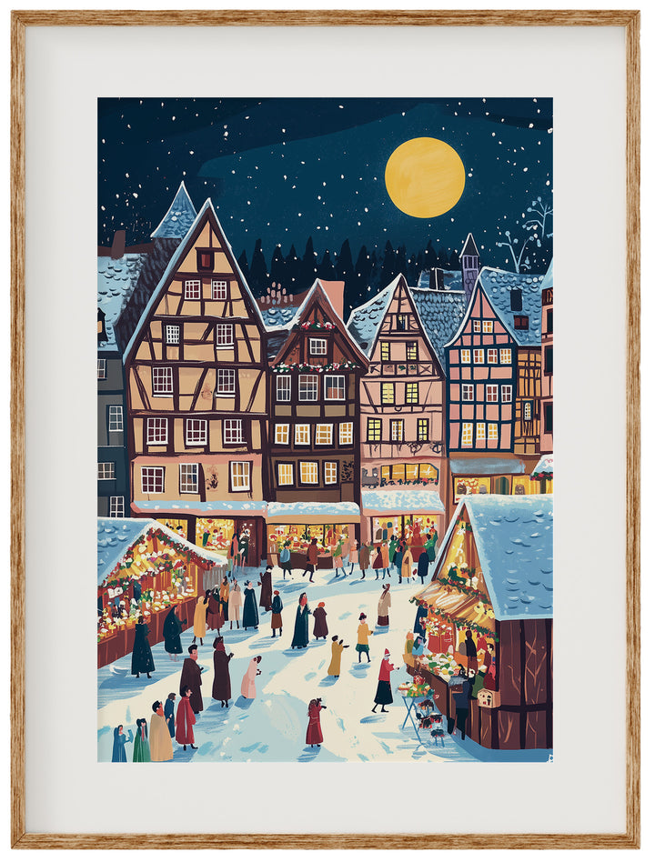 Christmas Poster - Festive Market