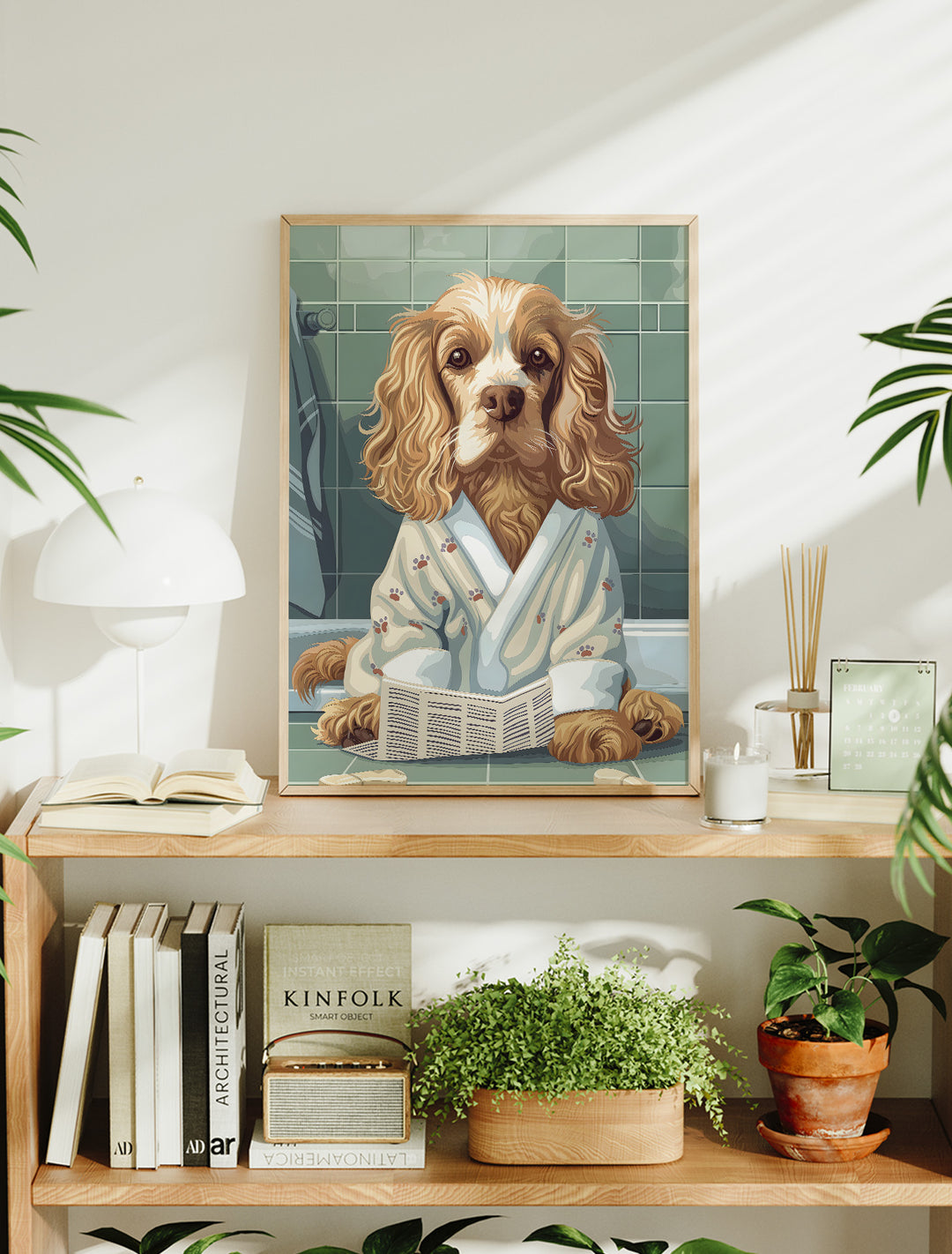 Cocker Spaniel Bathroom