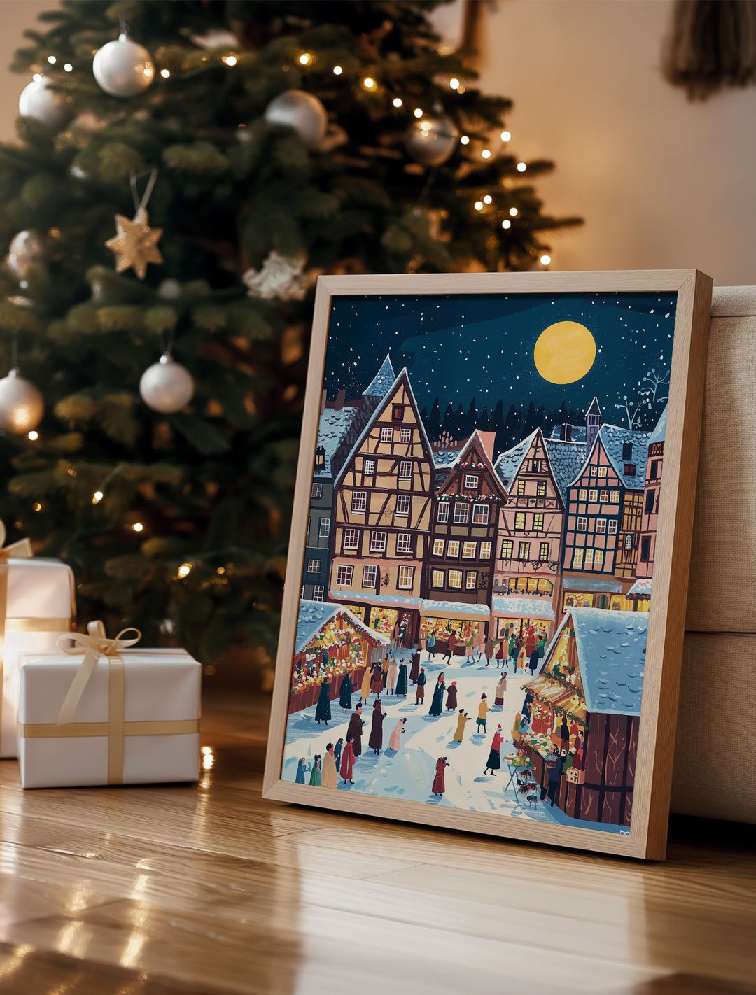 Christmas Poster - Festive Market